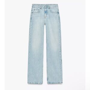 Zara mid-rise jeans